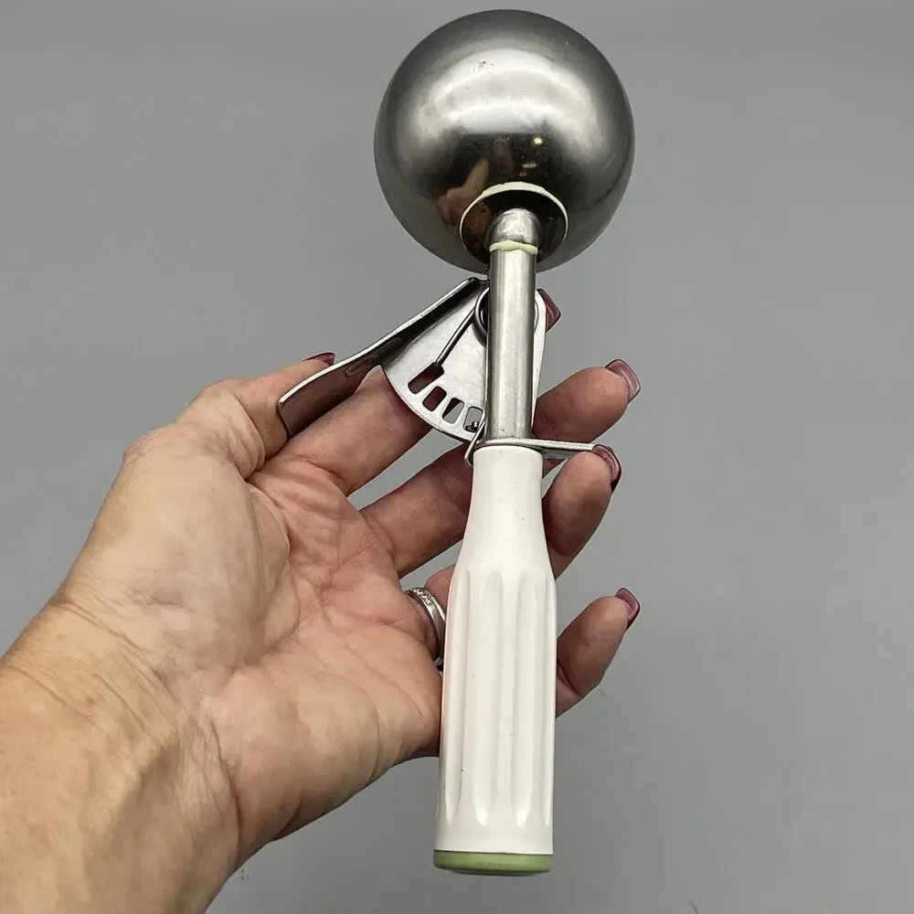 Vintage Hamilton Beach Ice Cream Scoop Model 78 Stainless Steel 9